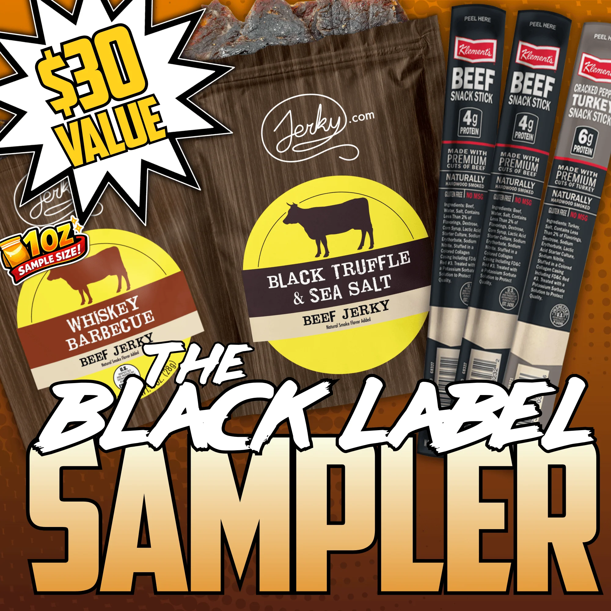 5pc. The Black Label Sampler