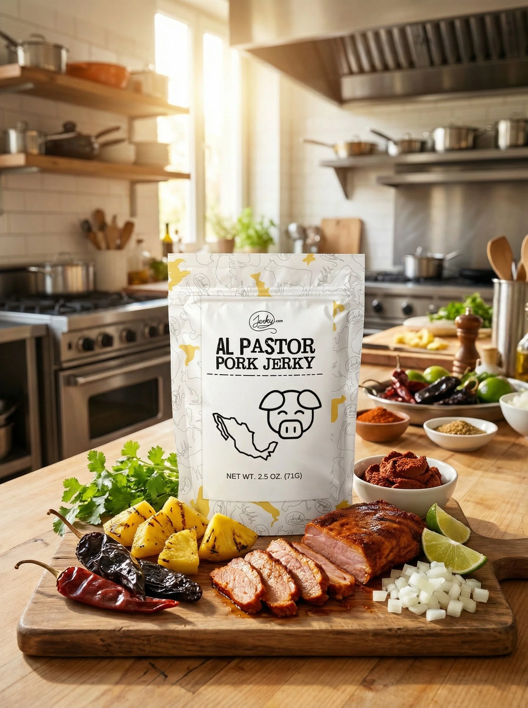 Al Pastor Pork Jerky - Limited Edition Test Kitchen Jerky - Image 2