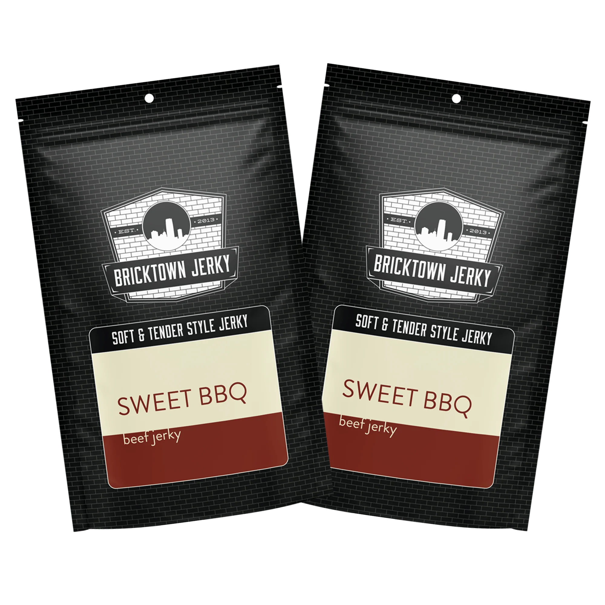 Soft and Tender Style Beef Jerky - Sweet BBQ - 1 Pound Bag - Image 2