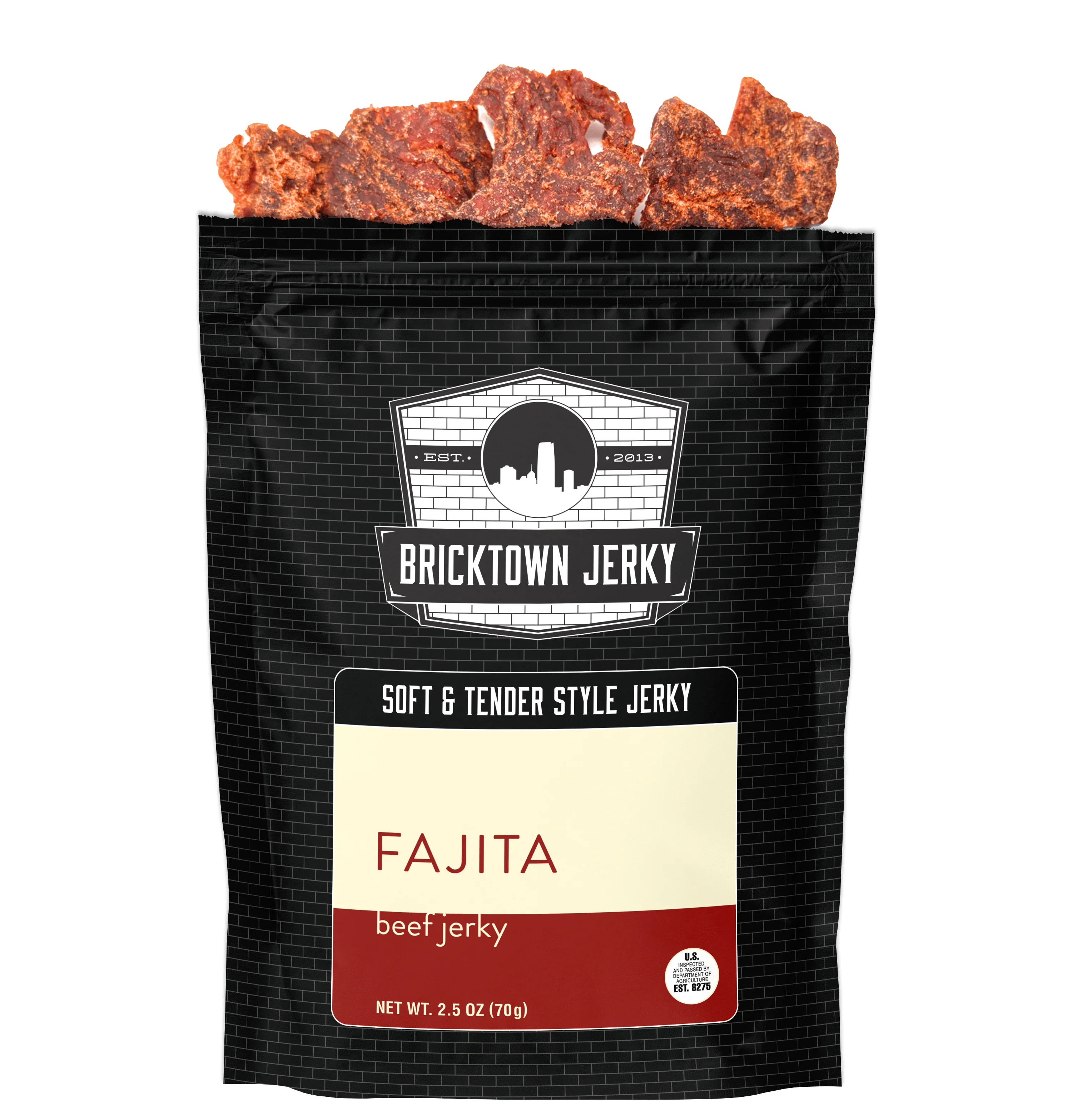 Soft and Tender Style Beef Jerky - Fajita