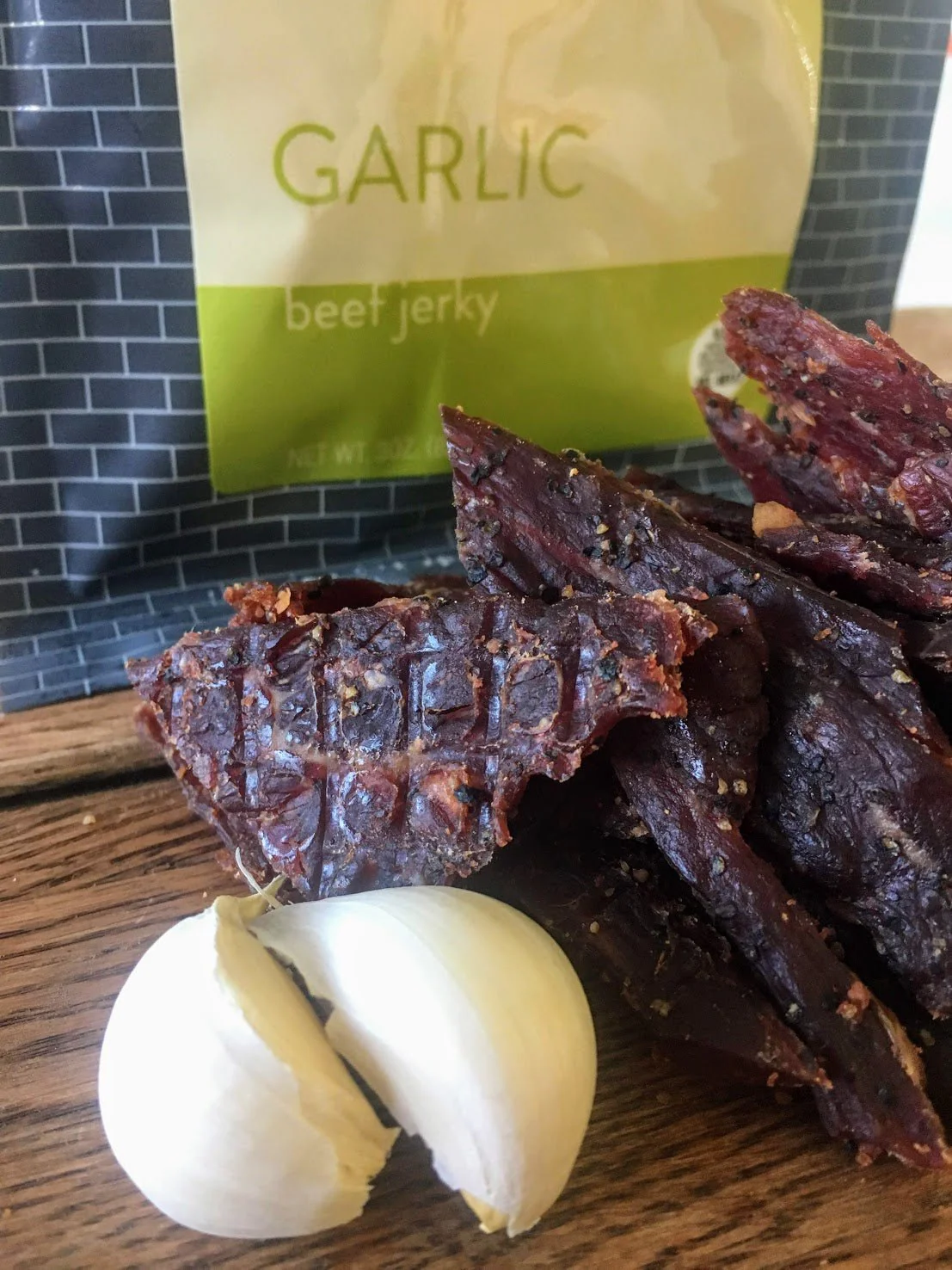 Soft and Tender Style Beef Jerky - Garlic - Image 2