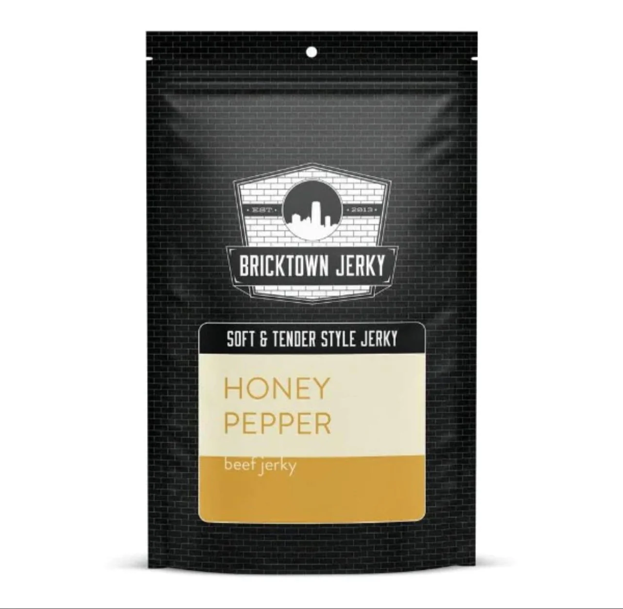 Soft and Tender Style Beef Jerky - Honey Pepper - 1 Pound Bag