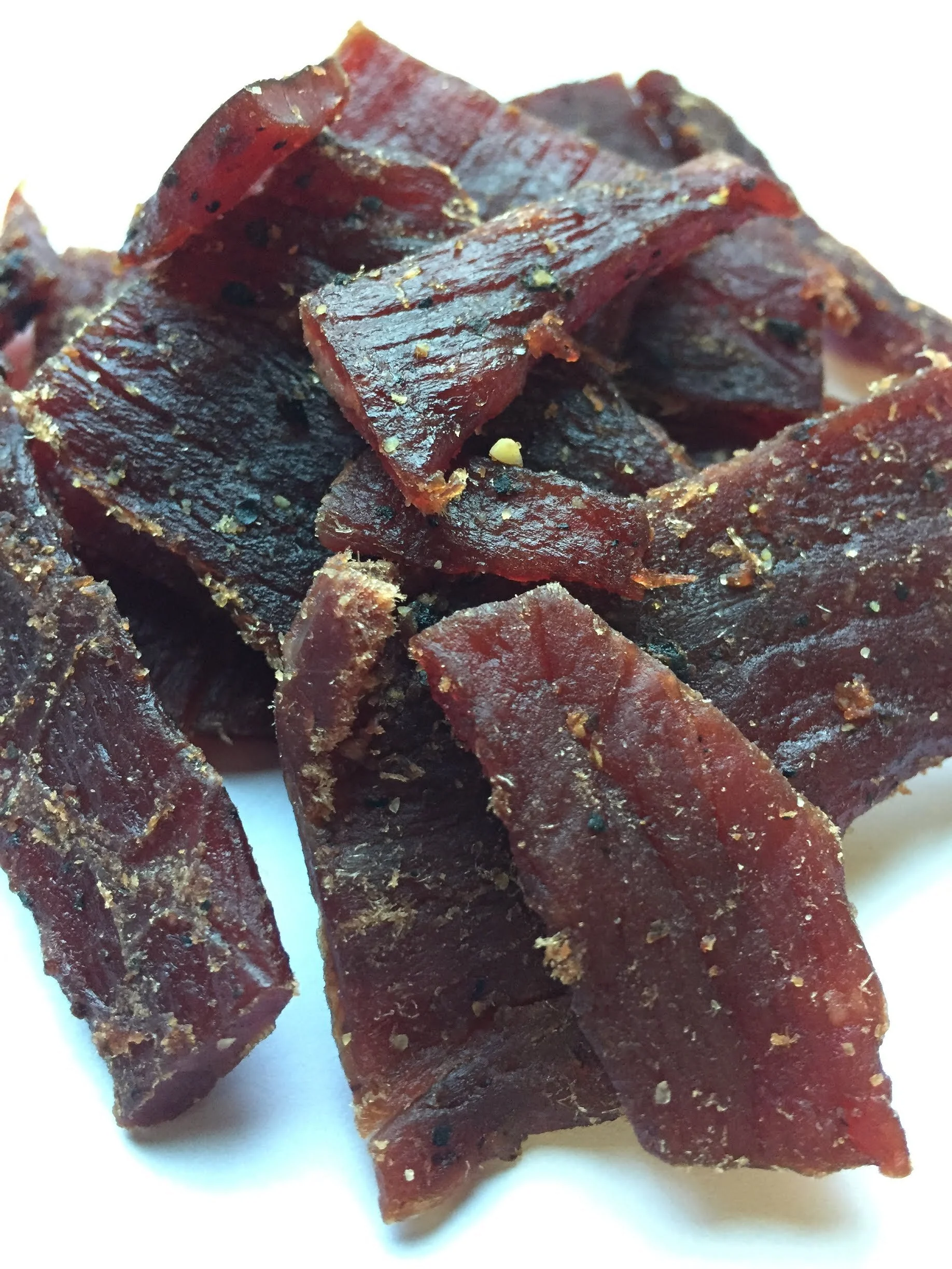 Soft and Tender Style Beef Jerky - Honey Pepper - 1 Pound Bag - Image 2
