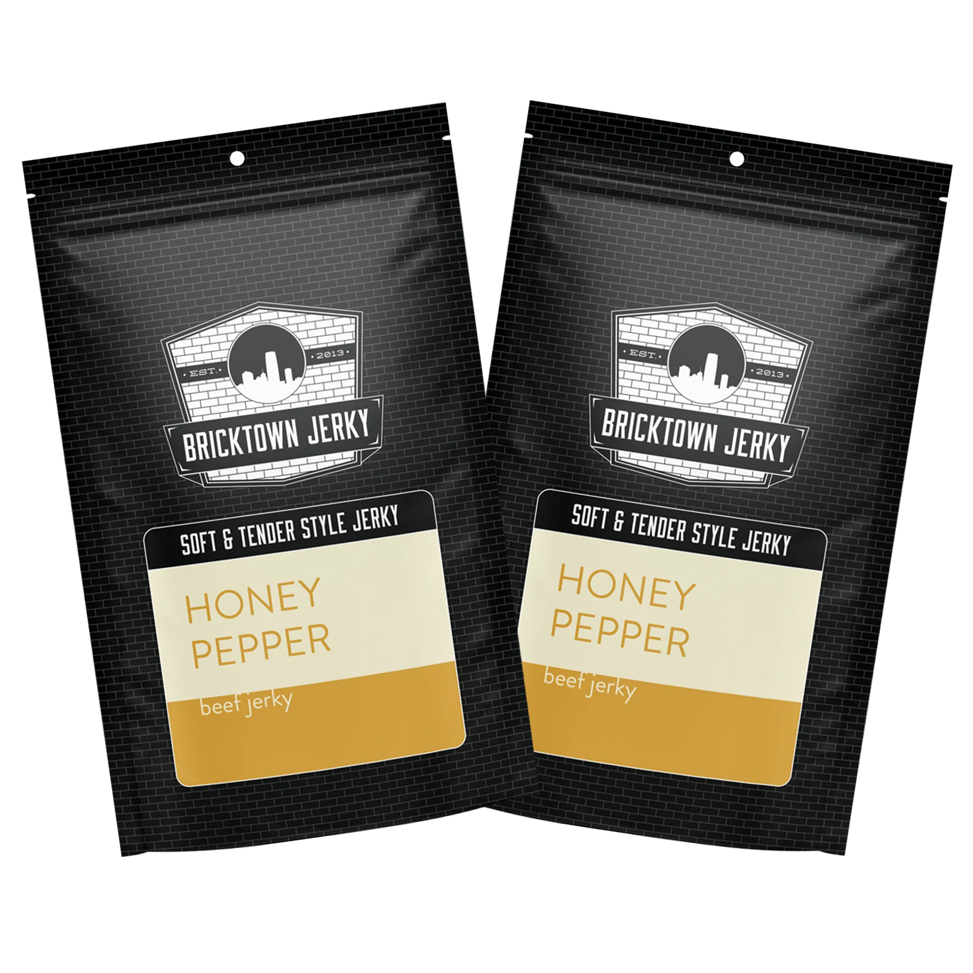 Soft and Tender Style Beef Jerky - Honey Pepper - 1 Pound Bag - Image 3