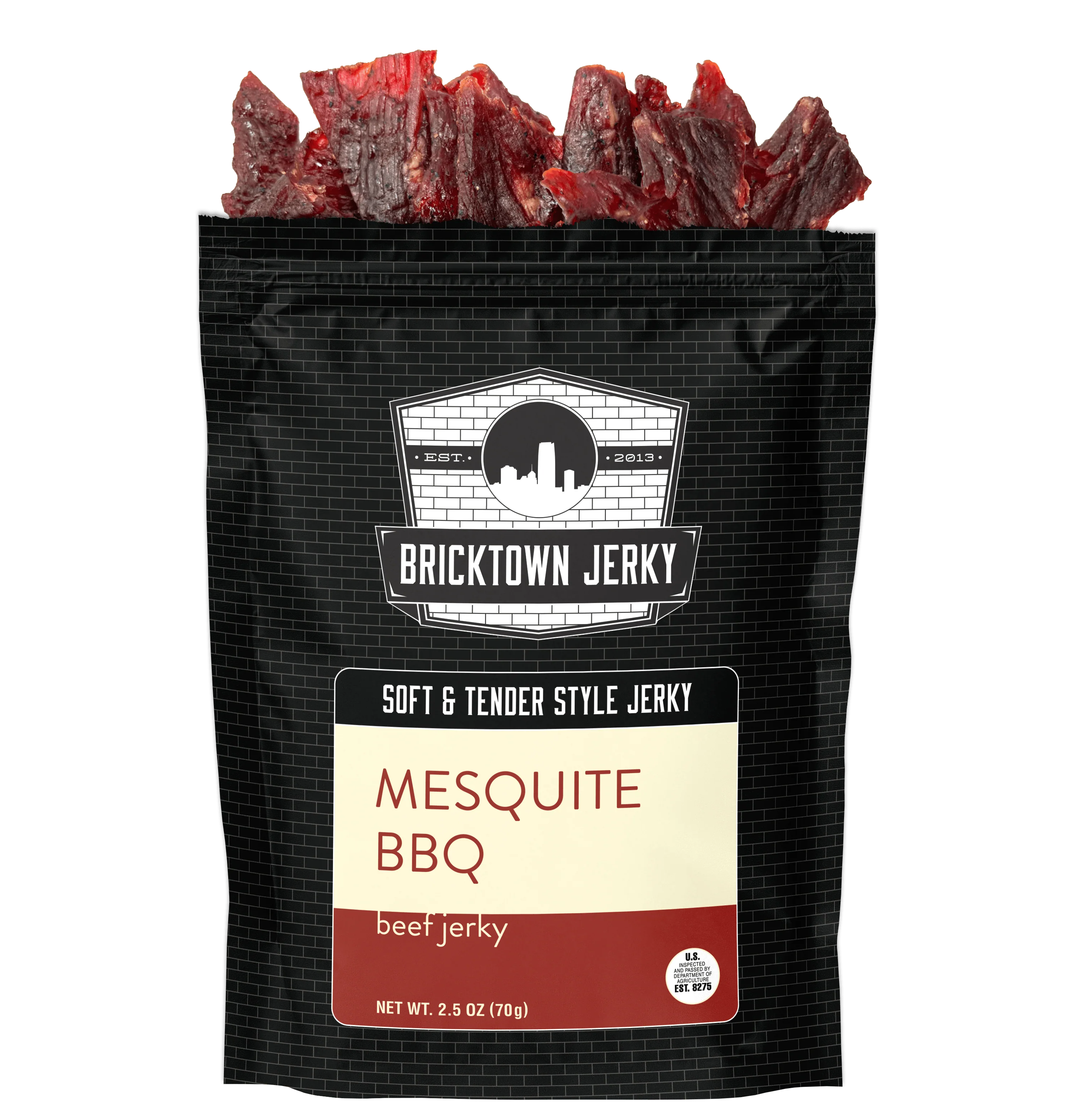 Soft and Tender Style Beef Jerky - Mesquite BBQ