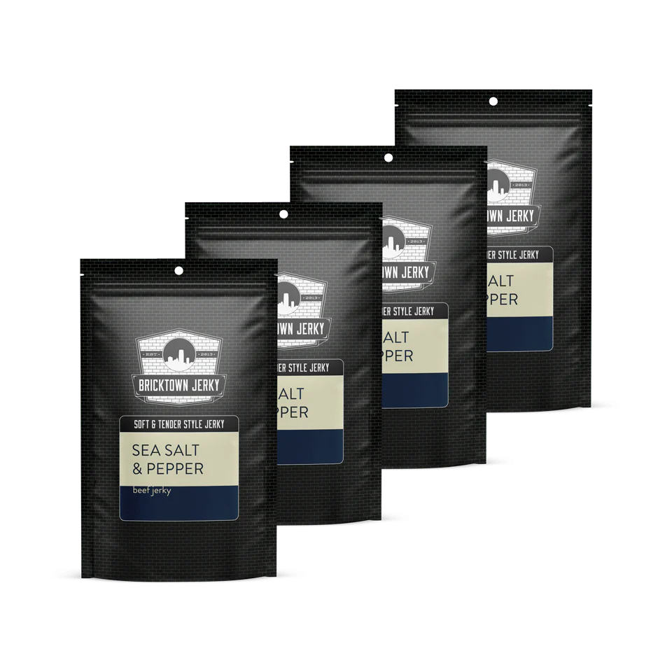 Soft and Tender Style Beef Jerky - Sea Salt & Pepper - Image 4