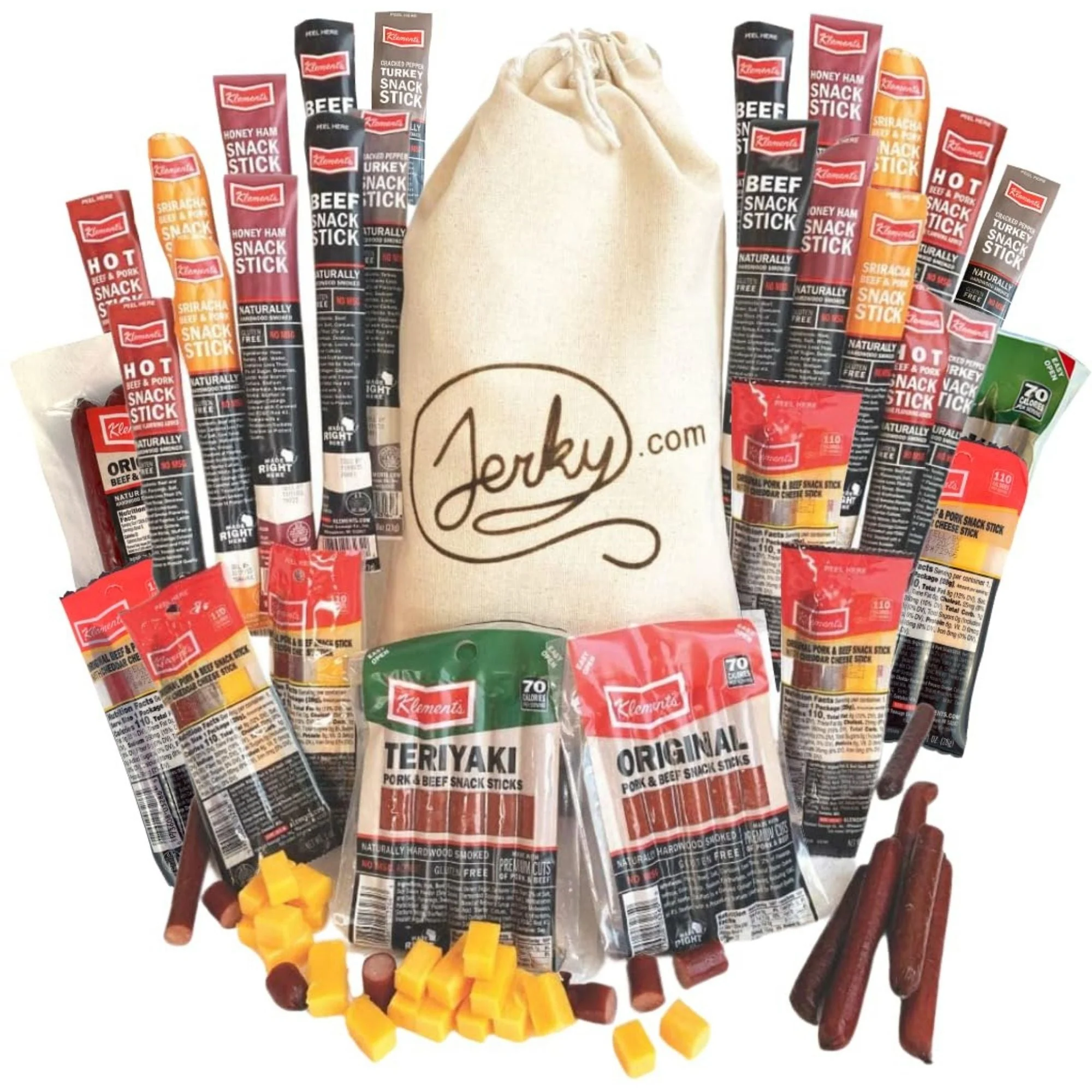 26 pc. Extra Mile Jerky Gift Bag