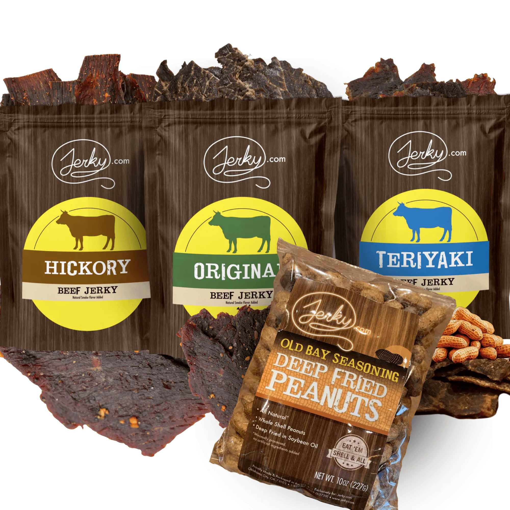 Game Day Bundle Hickory, Original, Teriyaki, and Peanuts