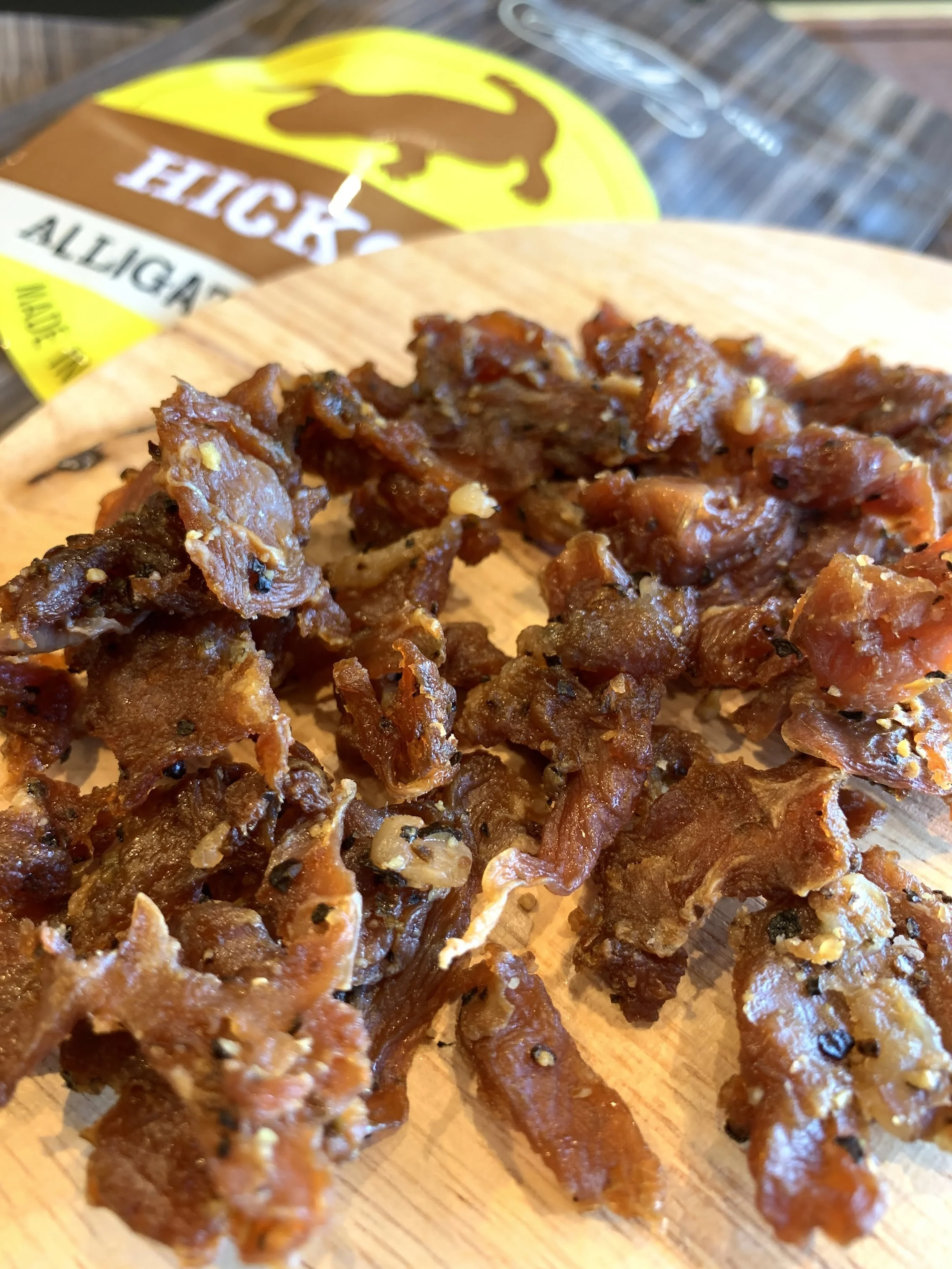 All-Natural Alligator Jerky - Hickory - Image 4
