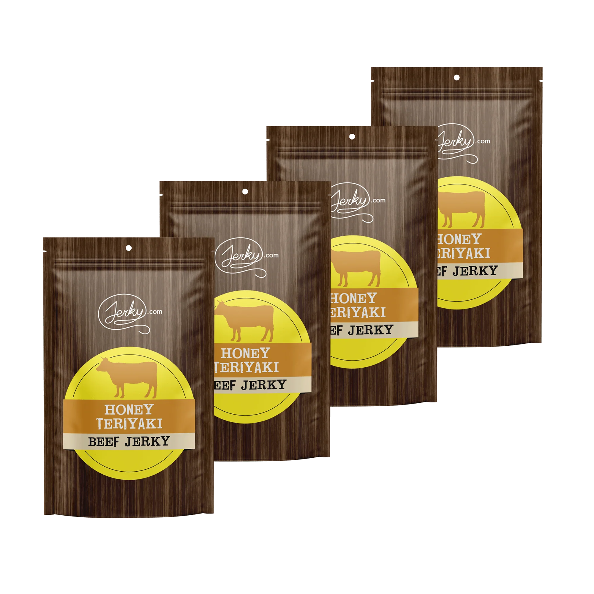 All-Natural Beef Jerky - Honey Teriyaki - 1 Pound Bag - Image 3