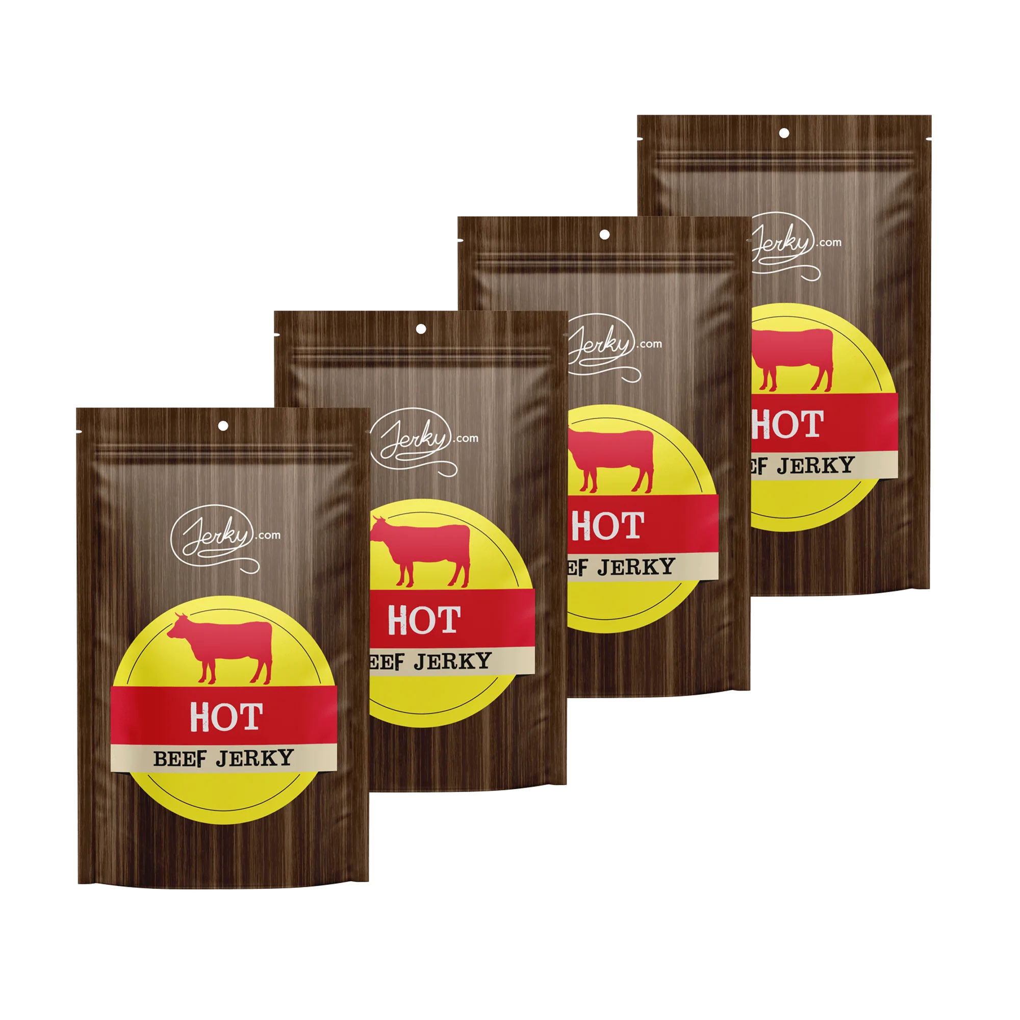 All-Natural Beef Jerky - Hot - 1 Pound Bag - Image 3