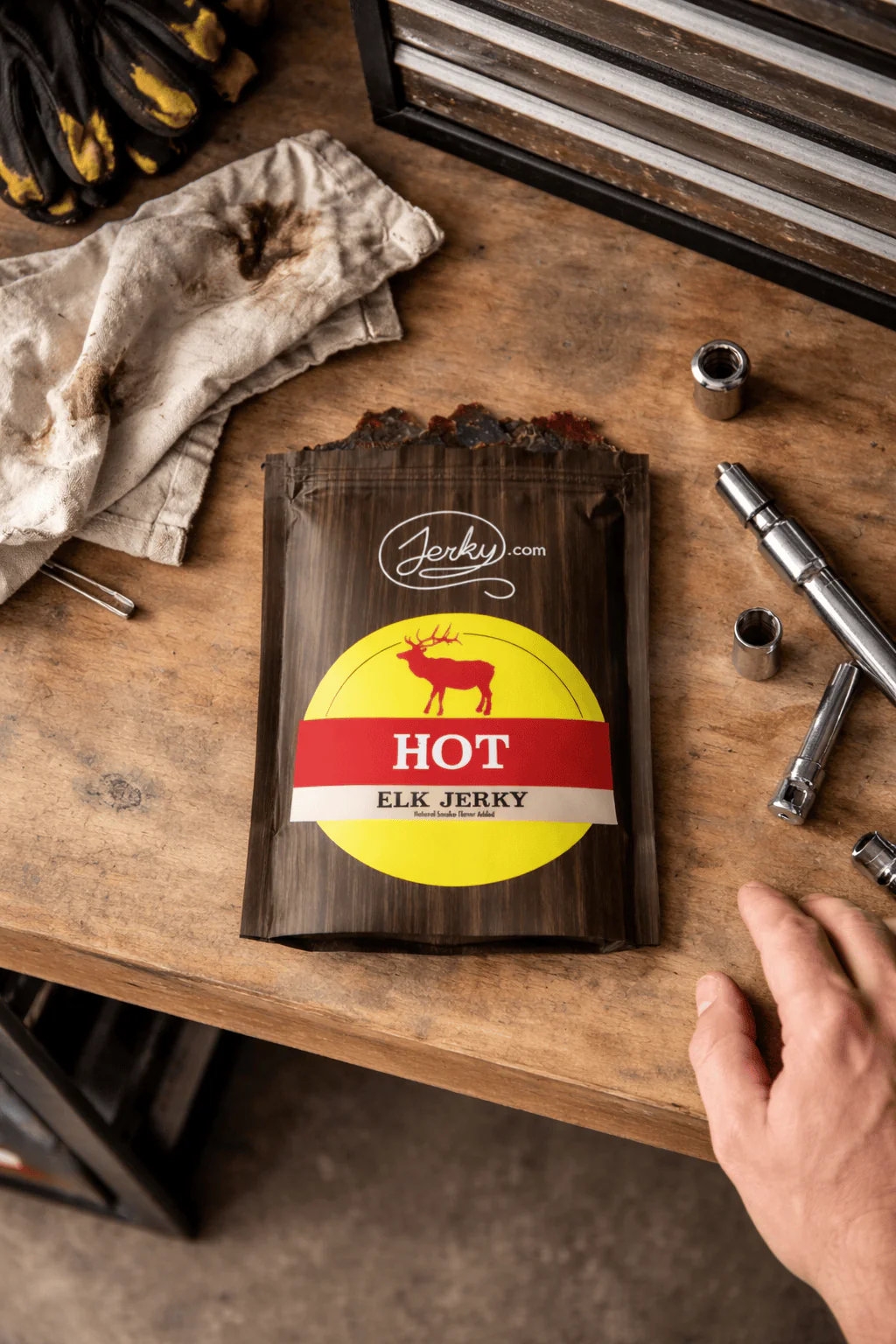 All-Natural Elk Jerky - Hot - Image 5