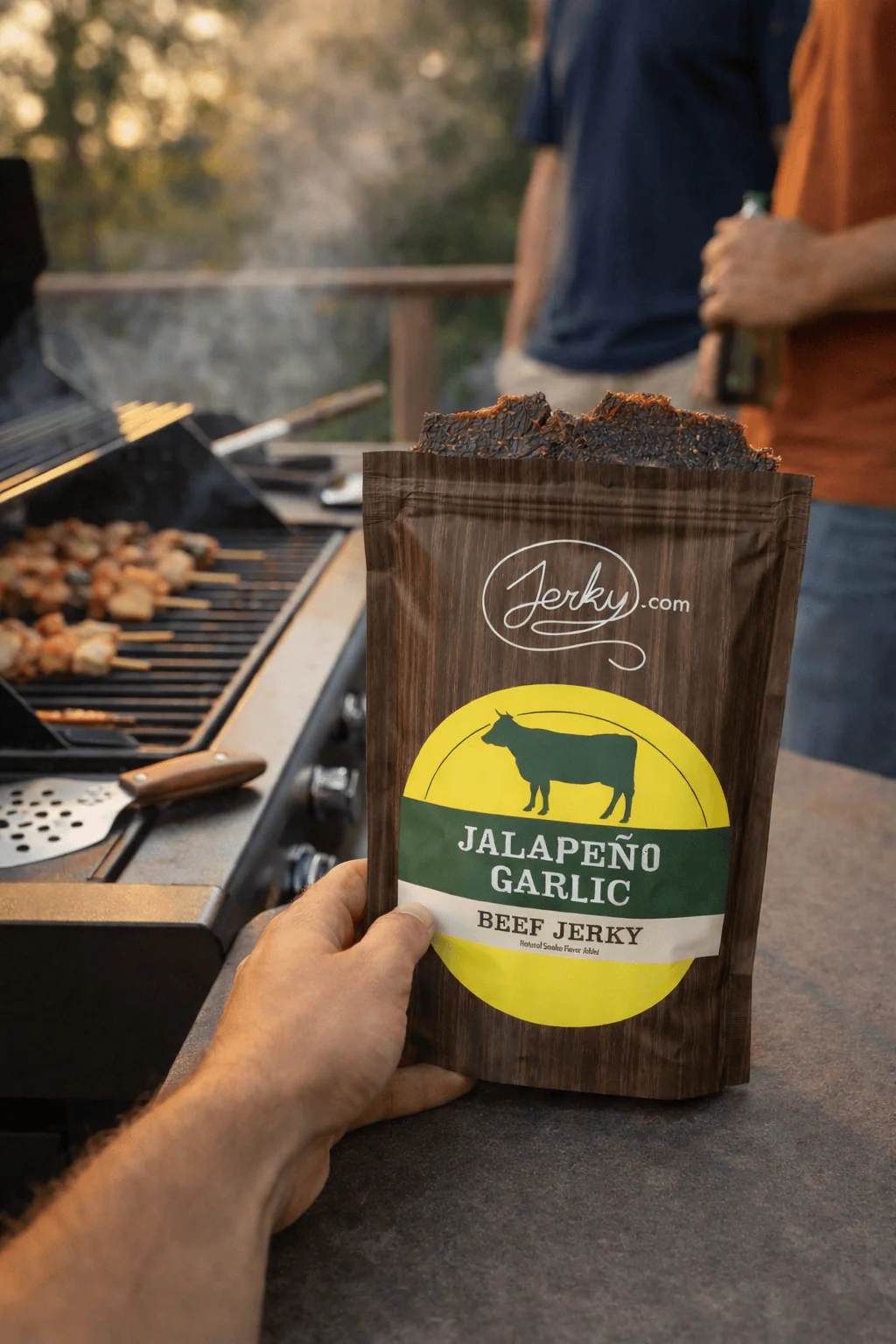 All-Natural Beef Jerky - Jalapeno Garlic - Image 3