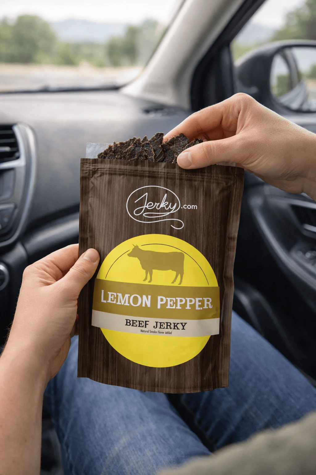 All-Natural Beef Jerky - Lemon Pepper - Image 5