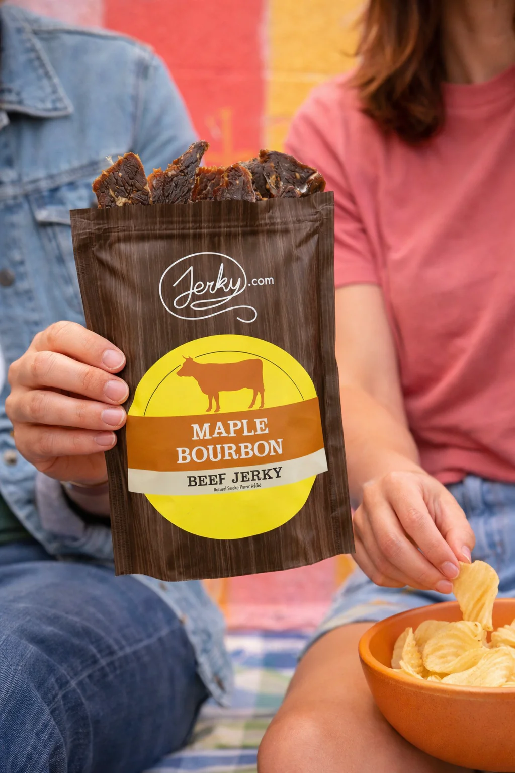 All-Natural Beef Jerky - Maple Bourbon - Image 3