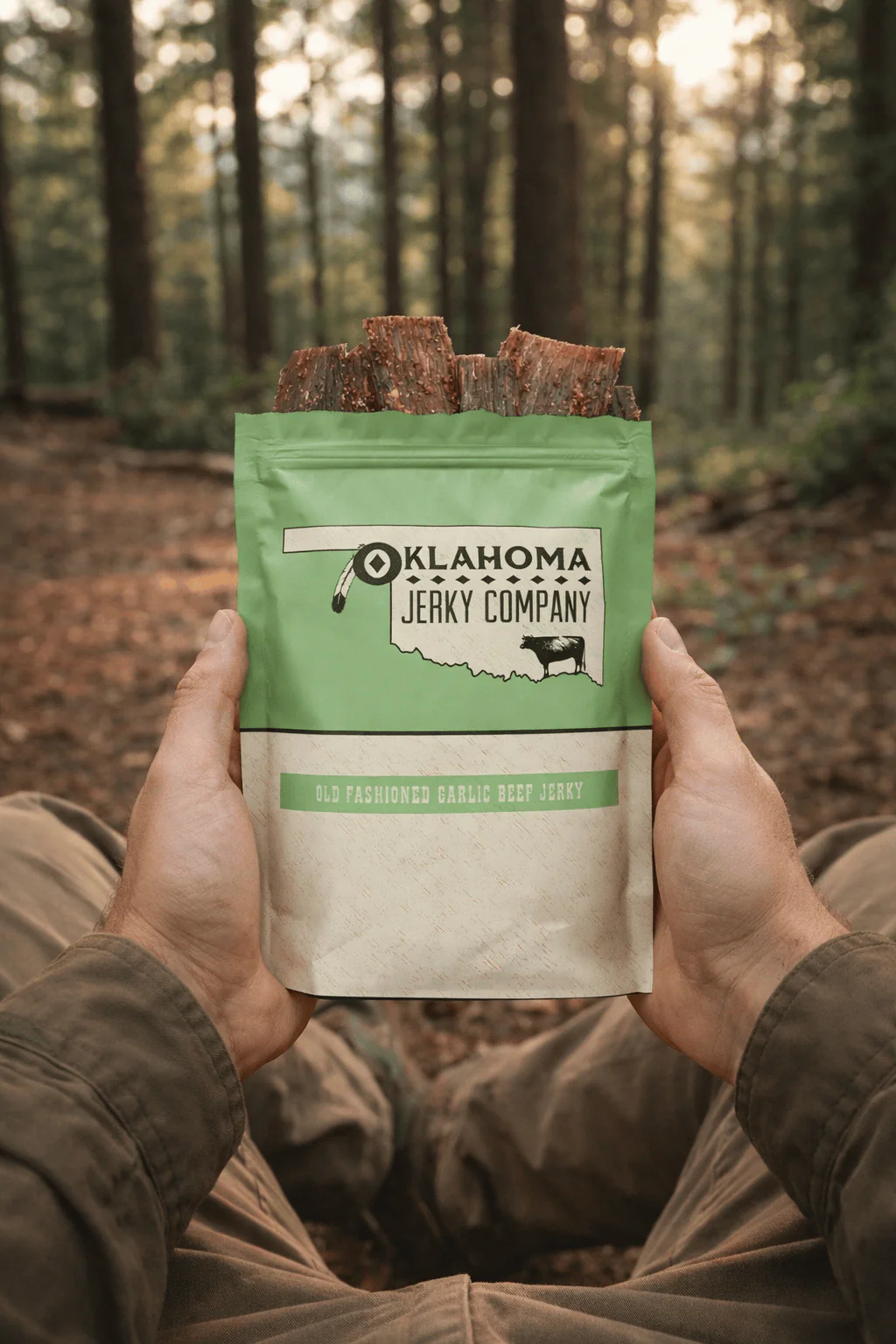 Old Fashioned Style Beef Jerky - Garlic - Image 5