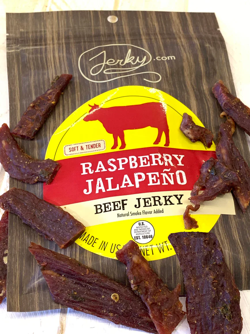 All-Natural Beef Jerky - Raspberry Jalapeno - Image 3