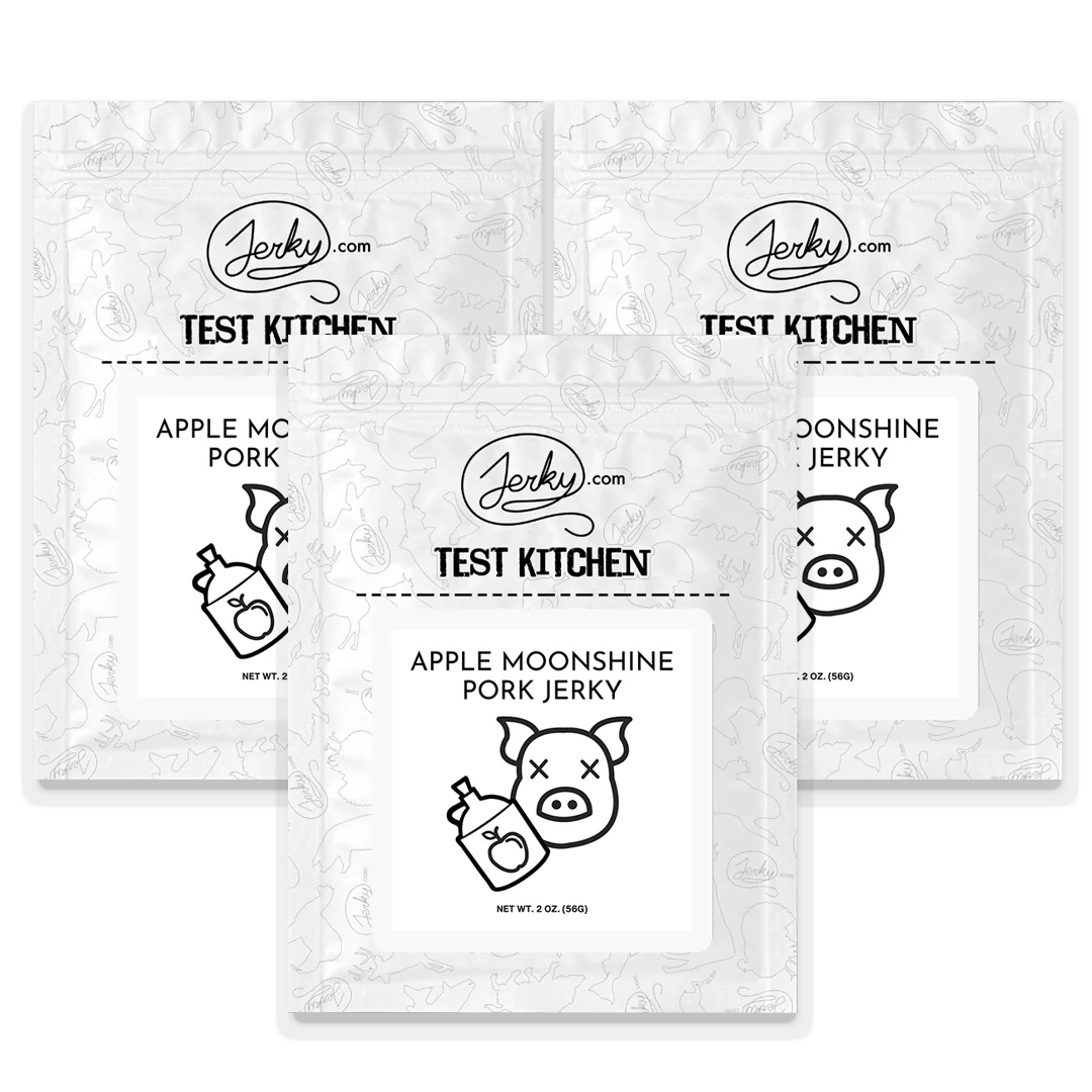 Test Kitchen Batch #46 - Apple Moonshine Pork Jerky 3-Pack