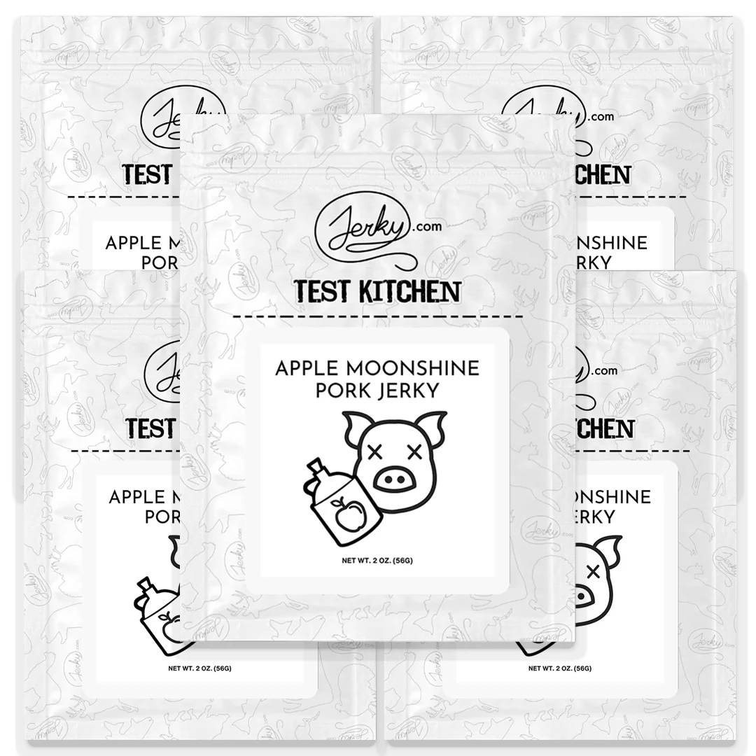 Test Kitchen Batch #46 - Apple Moonshine Pork Jerky 5-Pack