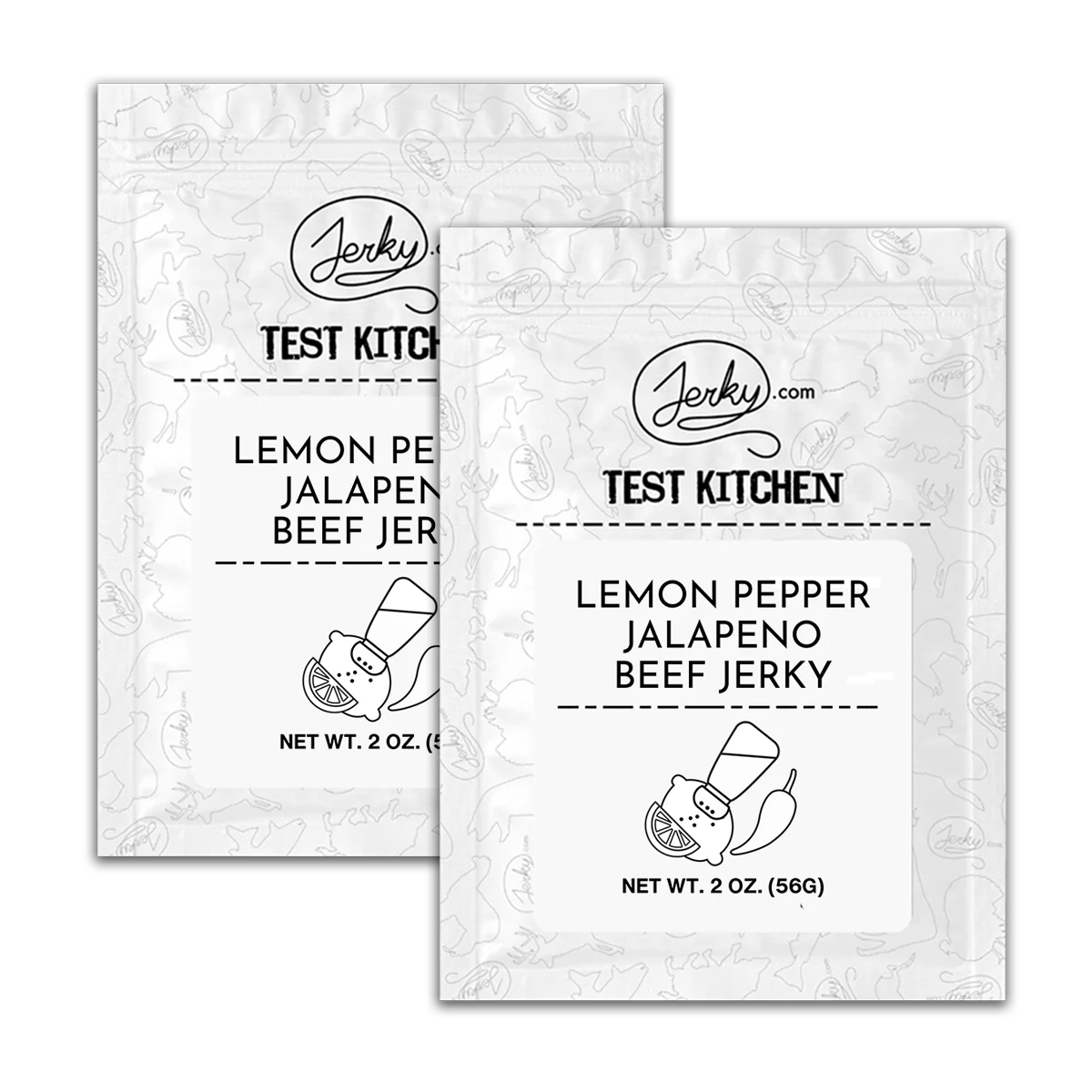Test Kitchen Batch #48 - Lemon Pepper Jalapeno Beef Jerky 2-Pack