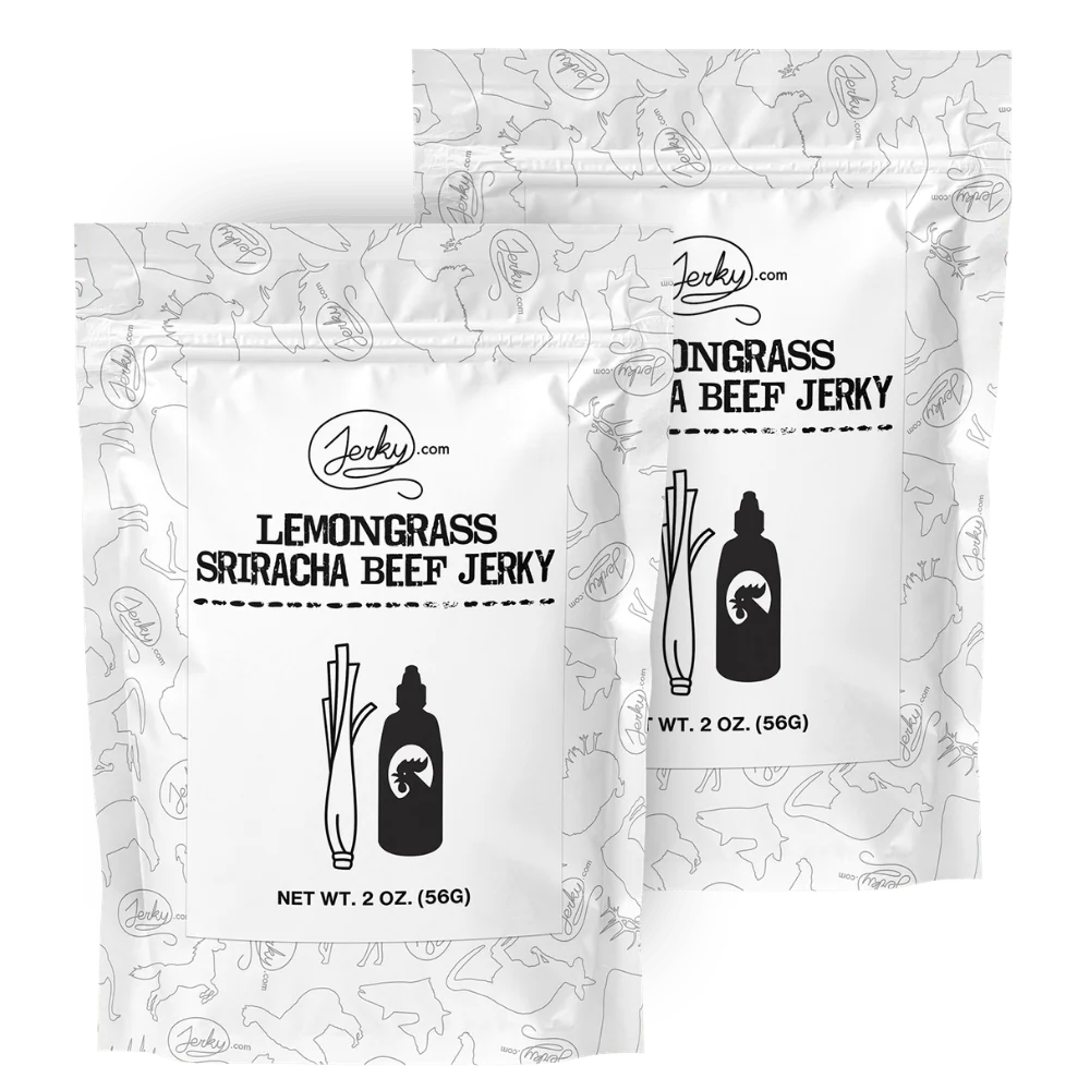 Test Kitchen Batch #52 - Lemongrass Sriracha Beef Jerky 2 Pack
