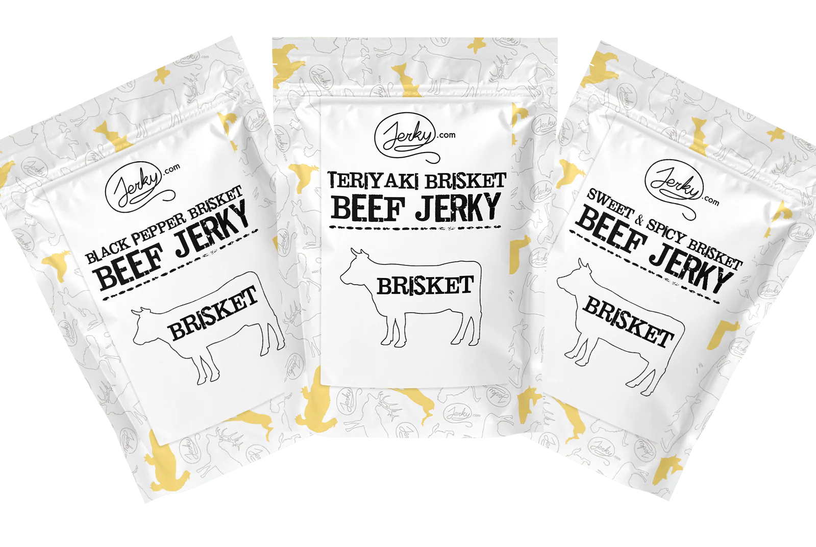 Test Kitchen - Brisket Beef Jerky 3 Pack Bundle - 7.5oz.