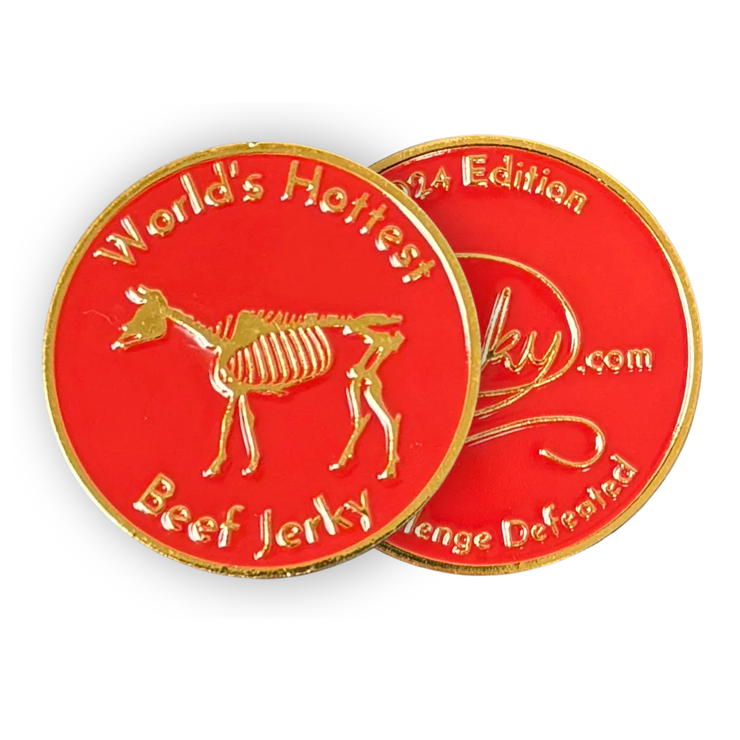 World's Hottest Jerky Challenge Defeated Coin